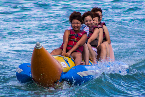 Banana Boat Women Water Sports Guam